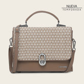 Bolso de mano en piel genuina para dama