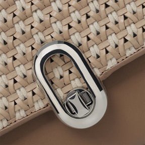 Bolso de mano en piel genuina para dama