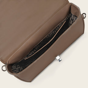 Bolso de mano en piel genuina para dama