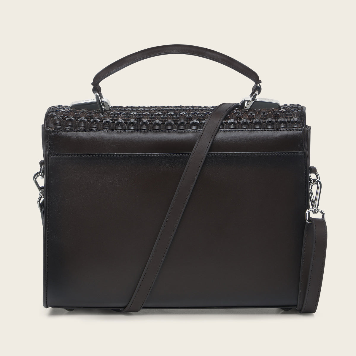 Bolso de mano en piel genuina para dama