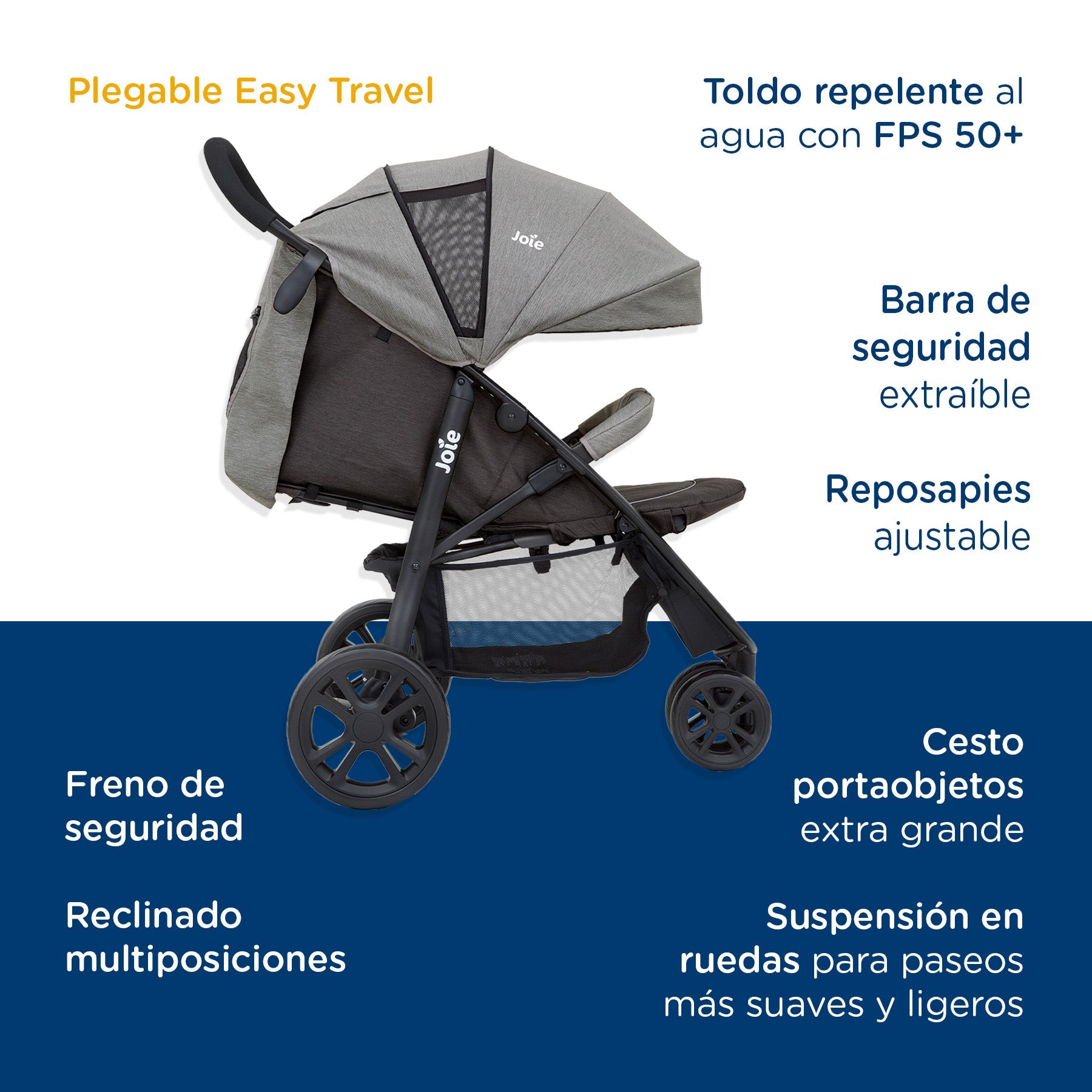 Carriola Litetrax 3 Dark Pewter