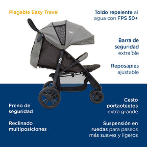 Carriola Litetrax 3 Dark Pewter