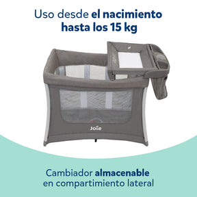 Cuna con cambiador Illusion Nickel